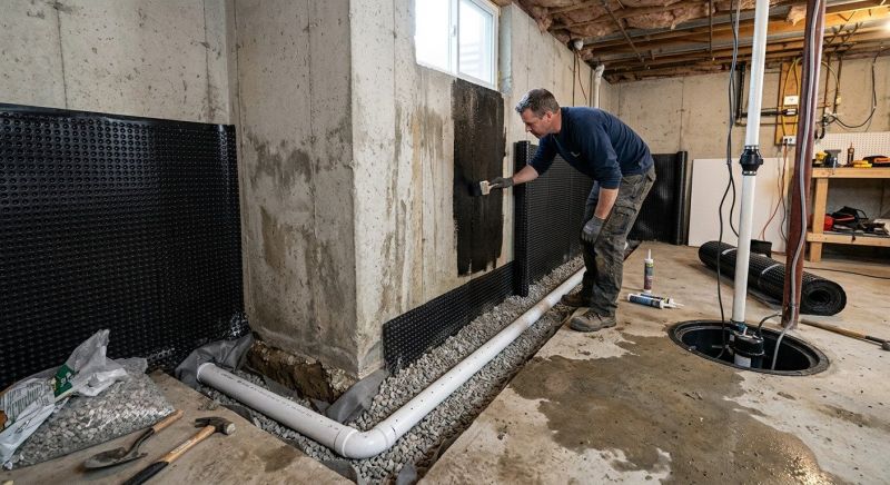Basement Seepage Repair in Montgomery, AL
