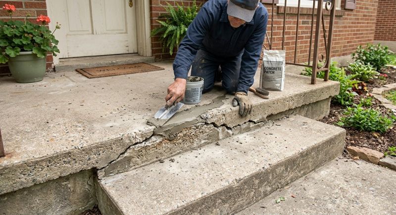 Concrete Fence Repair in Des Moines, IA